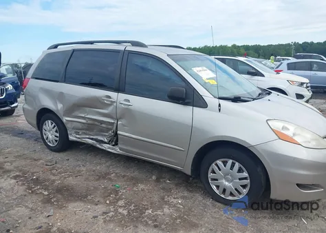 2009 Toyota Sienna Ce из США, поврежденный, VIN 5TDZK23CX9S231291